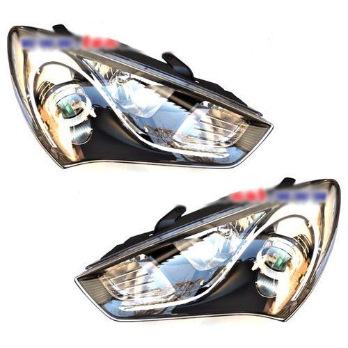 Hyundai Motors Genuine Front Head Halogen Lights Lamp LH RH Assembly 2-pc Set For 2012 2013 2014 Hyundai Genesis Coupe Parking Light Assemblies Genesis Coupe (12 ~ 14) 92101.921022M500