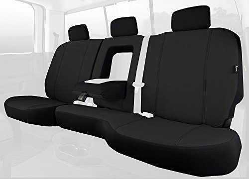 Fia Rear 60/40 Split Custom Fit Seat Cover - Polycotton (Black) Accessories FIA SP82-85 BLACK
