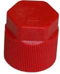 R134a Red High Side M10 x 1.25 Cap Hex No Hole Refrigerant Retrofit Kits Supercool AC138