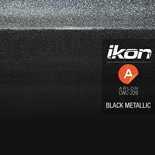 Arlon Ultimate PremiumPlus Gloss Black Metallic Vinyl Car Wrap Film Roll - CWC-226 - 10ft x 5ft (50 sq/ft) Decals Arlon Graphics CWC-226