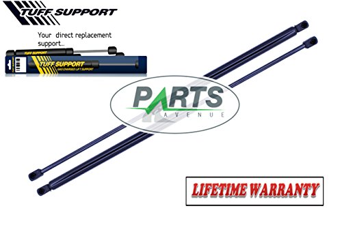2 Pieces (SET) Liftgate Lift Supports 2007 To 2012 Hyundai Santa Fe Lift Supports Tuff Support 613072