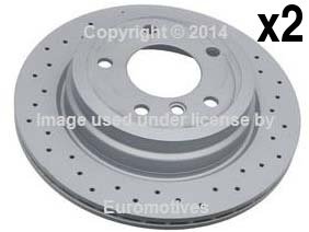 Brake Kits ZIMMERMANN COAT Z X-DRILLED 23580209122x2