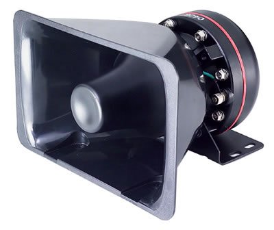 Mocking 100 Watt Siren Speaker Speaker LEDQUSA A-1112 ready