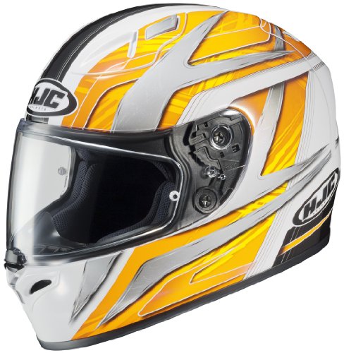 2014 Hjc Fg-17 Ace Motorcycle Helmets - Yellow - Medium Helmets HJC Helmets 0817-1103-05