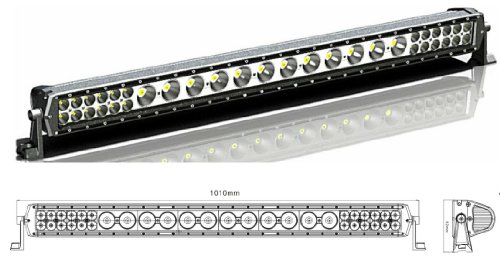 MICTUNING® 40 192W HP-Mix Series CREE LED Lights Bar COMBO Flood/Spot Beam- 4x4 Off Road Boat Driving headlights -Jeep Polaris Razor ATV SUV UTV Car Truck Light Bars MicTuning MIC-07G192