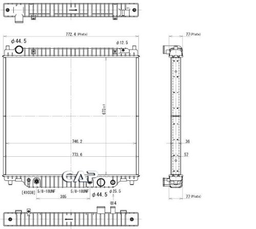 Radiators Koyo Cooling Systems FO3010240