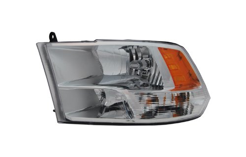 09-10 For Dodge Ram Pickup Truck (W/ Quad Cab): 1500 / 10-11 For Dodge Ram Pickup Truck (Can Only Fit Laramie Models): 2500, 3500 Headlight (W/ Quad Lamps) - Pair Assembly NSF Lighting Generic LH-DORA09-DPO-P2-A-N