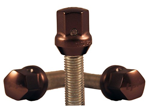 TPI AL3127TI-4733Z-20 - Duralumin Head Bolt - Cone Seat, Titanium, M14x1.25, 20 Bolts /Box, 33mm, 60° Lug Nuts TPI AL3127TI-4733Z-20