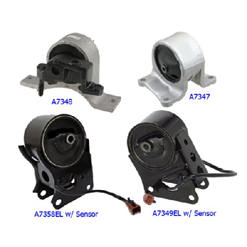 Engine Mounts Motor Max A7349EL A7358EL A7348 A7343