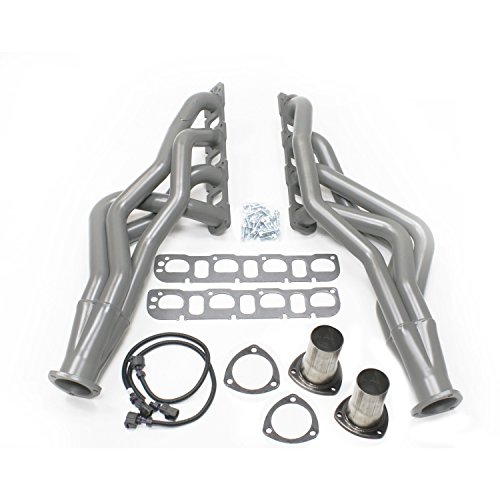 JBA (6961SJT) 1-7/8 Titanium Ceramic 4 into 1 Primary Long Tube Exhaust Header for Dodge RAM 1500/2500/3500 2/4 WD 5.7L Truck Headers JBA Racing Headers 6961SJT