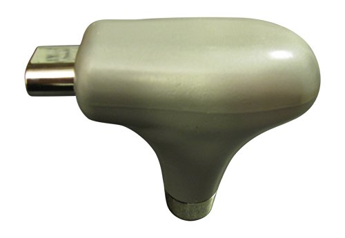 Silver T Handle Shift Knob Automatic with Button Body Boostworx AC-930