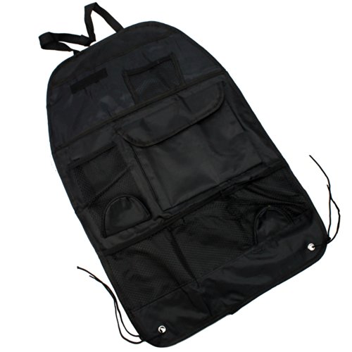 Multi-Pocket Vehicle Auto Car Seat Back Storage Pocket Organizer Bag Black New Door & Seat Back Organizers ReFaXi em00095