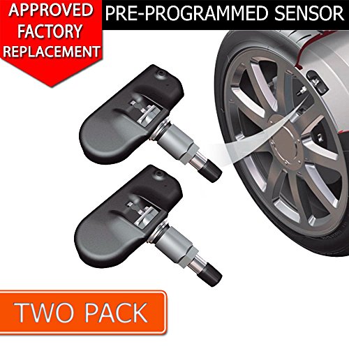 2009-2013 GMC Acadia Tire Pressure Monitoring sensor (TPMS) Set of 2 Sensors Upgrade Your Auto TPMS0707