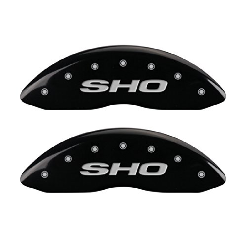 Calipers MGP Caliper Covers 10222SSHOBK
