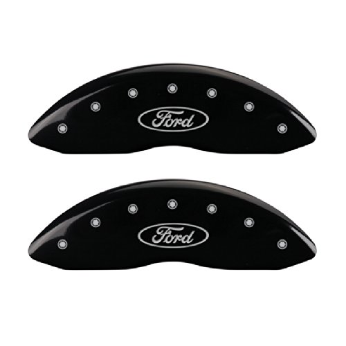 Calipers Without Pads MGP Caliper Covers 10229SFRDBK