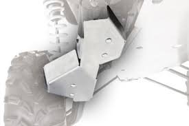 NEW ARCTIC CAT WILDCAT ALUMINUM REAR A ARM GUARDS BRUSHED FINISH 1436-715 Guards & Covers Arctic Cat 1436-715