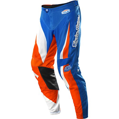 Troy Lee Designs GP Air Vega Youth Boys Motocross/Off-Road/Dirt Bike Motorcycle Pants - Blue/Orange / Size 28 Pants & Chaps Troy Lee Designs 0535-2328