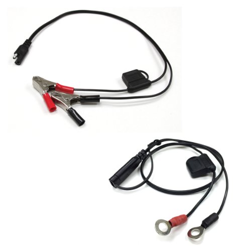 Dynaplug Battery Clips to SAE and Ring Terminal to SAE Plug Tire Repair Tools Dynaplug DP-SAE-INF