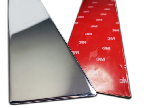 Chrome Pillar Post Trim 8 Piece for Chevy Impala 2014 2015 (Front & Rear) Chrome Trim & Accessories GenX Trims BVCHE504