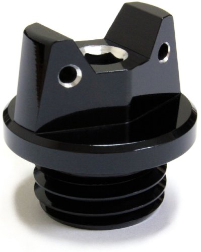 Yamaha Oil Fill Cap Plug (BLACK) YZ80 YZ85 YZ125 YZ250 Engine MotoSculpt MS0002-YBLK2