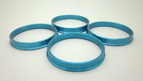 AccuWheel ACHR73-6606M Aluminum Wheel Hub Centric Rings (73.00mm OD to 66.06mm ID) - Pack of 4 Hubrings Hub Centric Rings AccuWheel ACHR73-6006M