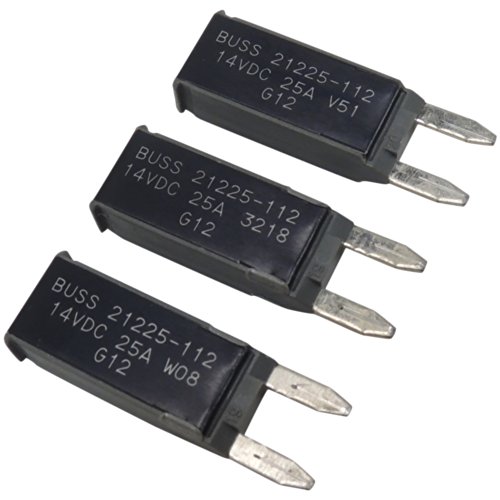 Relays Bussman CB212-25, 14VDC, 25A