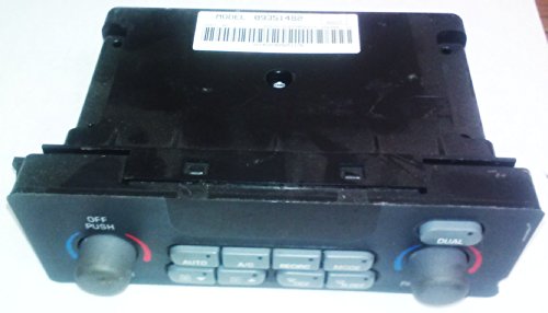 Air Conditioning & Heater Control CHEVROLET 09351482