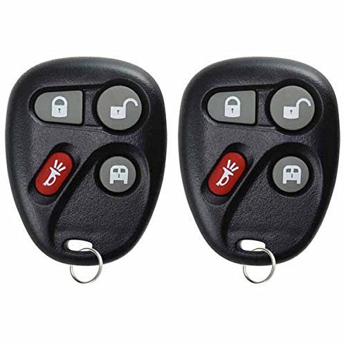 KeylessOption Keyless Entry Remote Control Car Key Fob Replacement for 15752330 (Pack of 2) Electronics Features KeylessOption  KPT1883