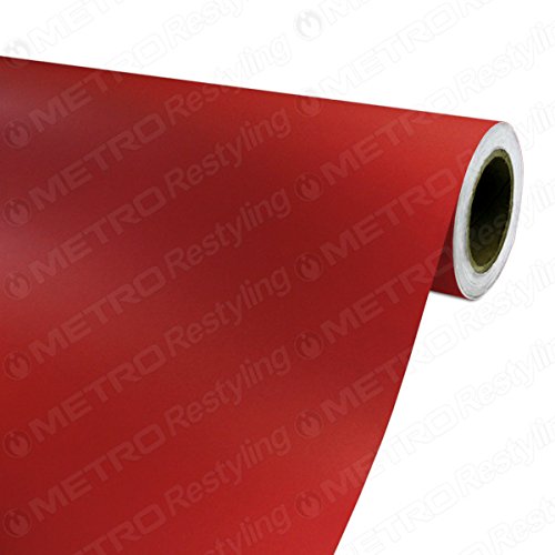 5ft x 40ft (200 Sq/ft) 3M MATTE RED METALLIC M203 Scotchprint Car Wrap Vinyl Film 1080 Series Decals 3M MATTE1080M203-40