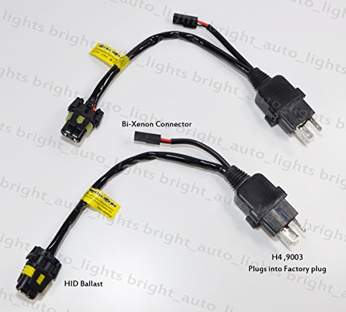 Wiring Harnesses Bright Auto Lights H4-AIO