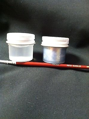 1995 Mitsubishi Eclipse AC11036 Everett Green Metallic Professional 1/2 ounce Color & Clear Combo Paint Kit Touchup Paint Online Part Bin AC11036ME95