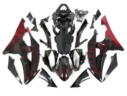 YI-FG-072-02 ABS Plastic OEM Motorbike Motorcycle Injection Fairing Fit For Yamaha YZF-R6 2008 - 2009 Fairing Kits YI YI1-FG-072-02