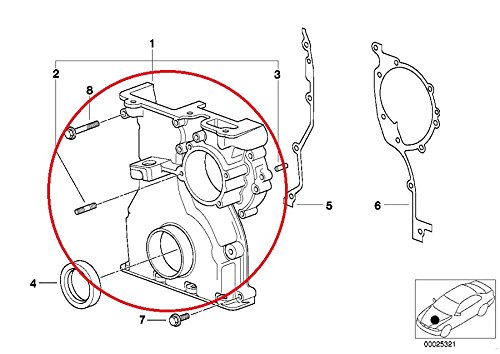 Timing Cover BMW 11141436720