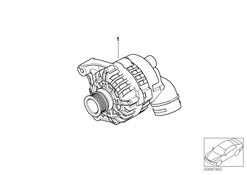 Alternators & Generators BMW 12317501599