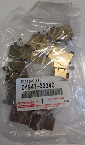 Lexus 04947-33260, Disc Brake Pad Retaining Clip Anti-Rattle Springs Lexus 04947-33260