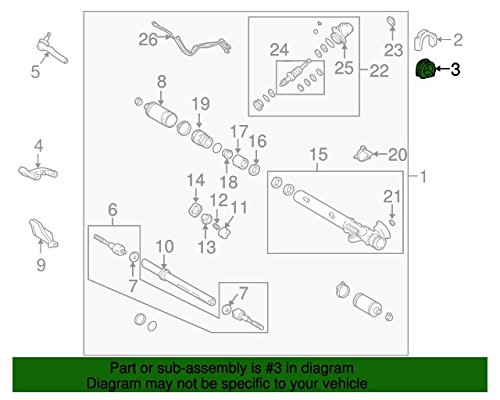 Rack & Pinion Lexus 4551760010