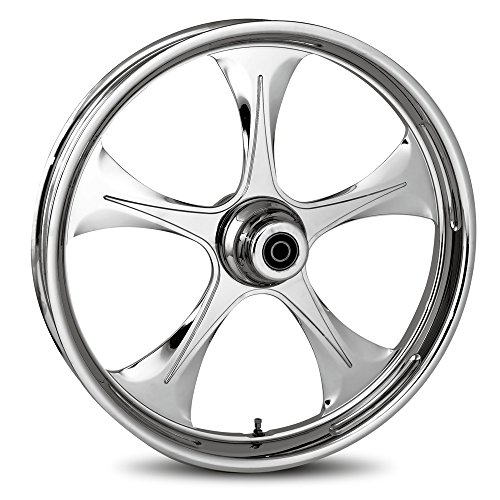 RC Components Stratos Chrome 21 Ft Wheel - Avon Tire Package for 2008 & Newer Harley-Davidson Touring models with ABS brakes - RCFWP21-08ABS-STRATOS Street Motorcycle RC Components RCFWP21-8ABS-STRATOS