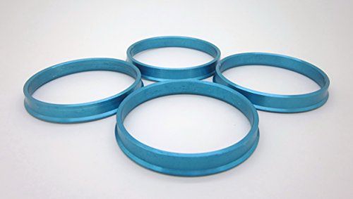 AccuWheel ACHR66-5406M Aluminum Wheel Hub Centric Rings (66.06mm OD to 54.06mm ID) - Pack of 4 Hubrings Hub Centric Rings AccuWheel ACHR66-5406M