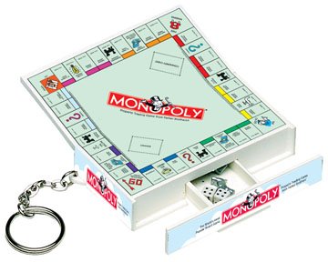 Key Chains Basic Fun 535-monopoly