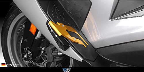 Dimotiv DMV Front Treadle Slider for BMW C650GT 12-14 (Gold) Frame Sliders Dimotiv DI-FTS-BM-01-G