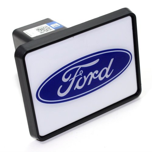Ford Oval Logo Tow Hitch Cover Plug w/pin for Car-Truck-SUV 2 Receiver Hitch Plugs Trik Topz 3150