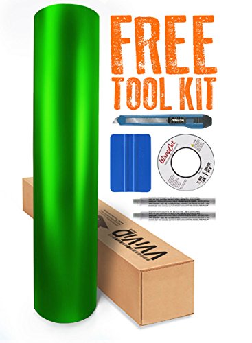 Decals VViViD Greensatinchrome13V8+KIT