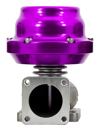 TiAL F41 Wastegate - 7.25 psi/0.50 bar (sm. green) spring, Purple Body Wastegates Austenitex F41-.5-P