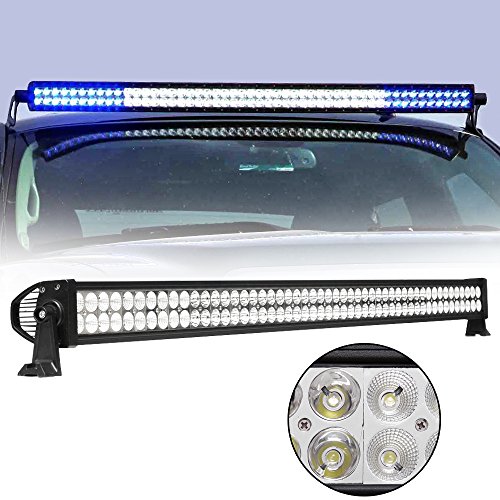 52 300W Off Road LED Work Light Bar Auxiliary Driving Lamp Flood Spot Combo Beam For 4x4-Jeep/Cabin/UTE/SUV/ATV/Truck/Car/Boat/Fishing excavator/engineering vehicle/mining vehicle/beach car/fire truck/rescue vehicles/police car/Garden square/industrial plant Accent & Off Road Lighting ECPP 050363