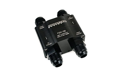 Improved Racing FSM-165 High-Flow 165F Transmission & Differential Fluid Thermostat, -12AN Thermostats Improved Racing FSM-165-12AN