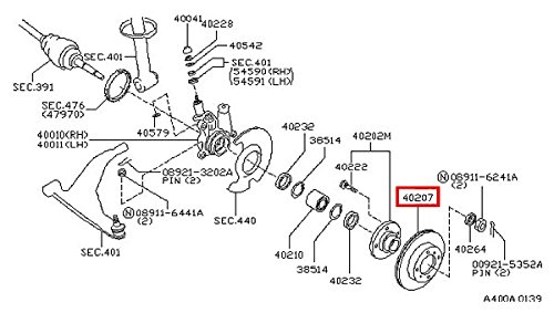 Rotors Infiniti 40206-7J101