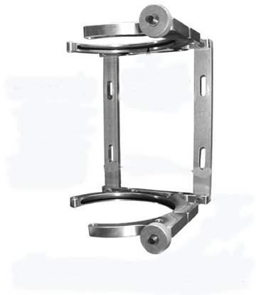 ARC NBV-10 Vertical Single 10 & 15 lb Nitrous Bottle Bracket Non-Heated Nitrous Kits ARC NBV-10