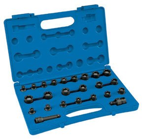 3/8 Dr. 24 Pc. Std. Length SAE/Metric Magnetic Set-by-GREY PNEUMATIC Sockets & Socket Sets Grey Pneumatic GRY-1224G