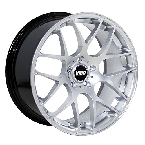 VMR V710 19x9.5, ET45, 5x112, 66.6, B8 Audi A4/S4, A5/S5 Fitment-Hyper Silver Car VMR V13377-A