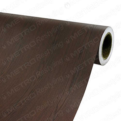 4ft x 30ft (48in x 360in) (120 Sq/ft) 3M DI-NOC Dark Tamo Wood Grain Vinyl Film Series Decals 3M DINOCDARKTAMO-48-30